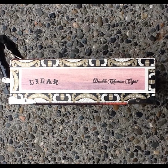 NWT Ashley M Elvis hand made cigar box handbag - Picture 5 of 6